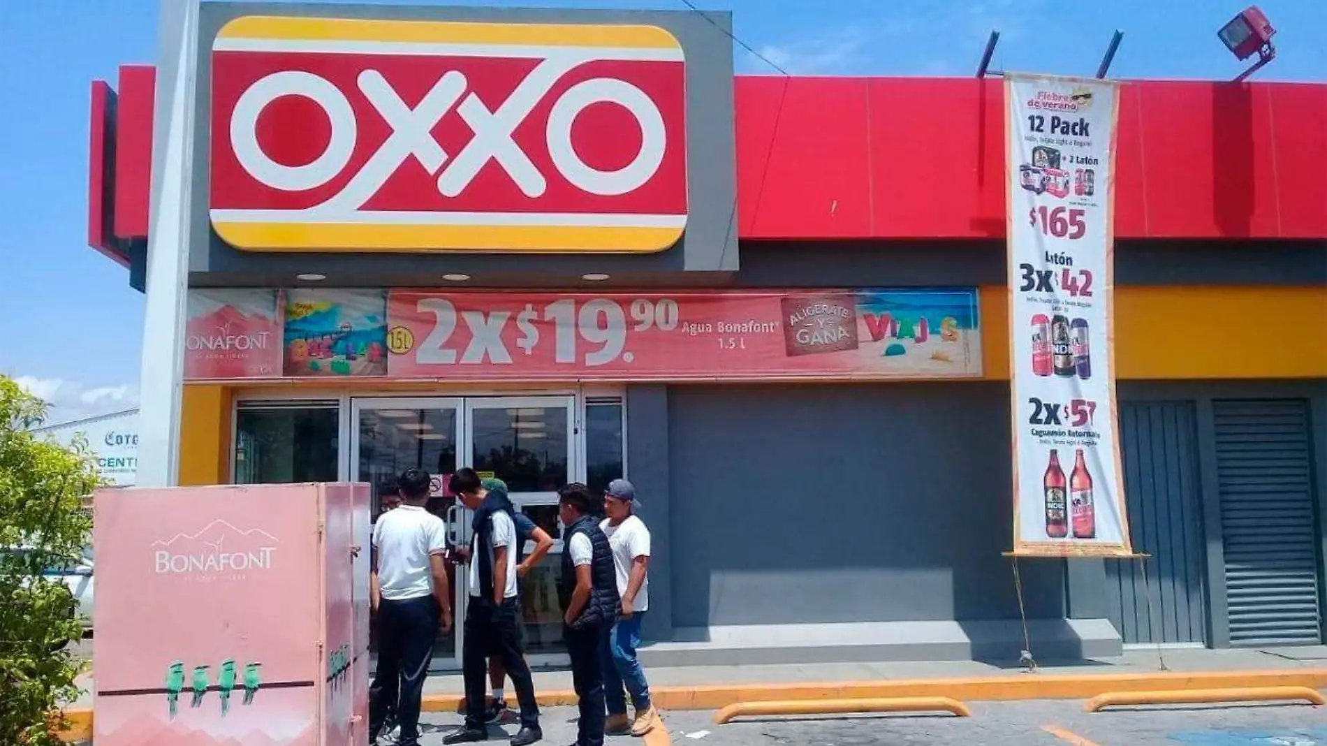 asalto en oxxo